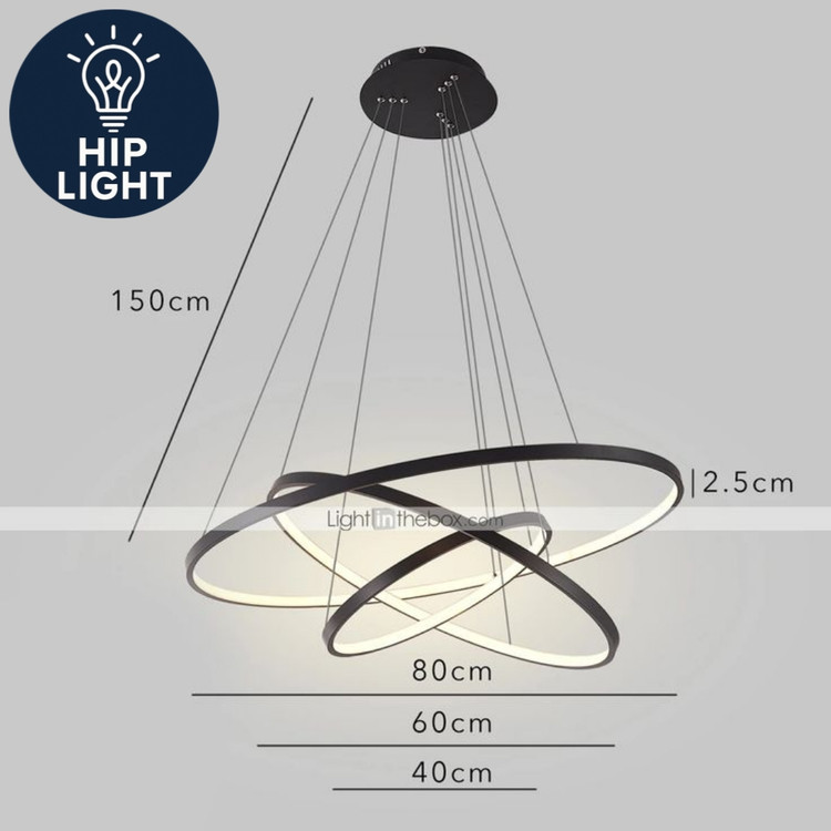 آویز سه حلقه ی ال ای دی(LED)