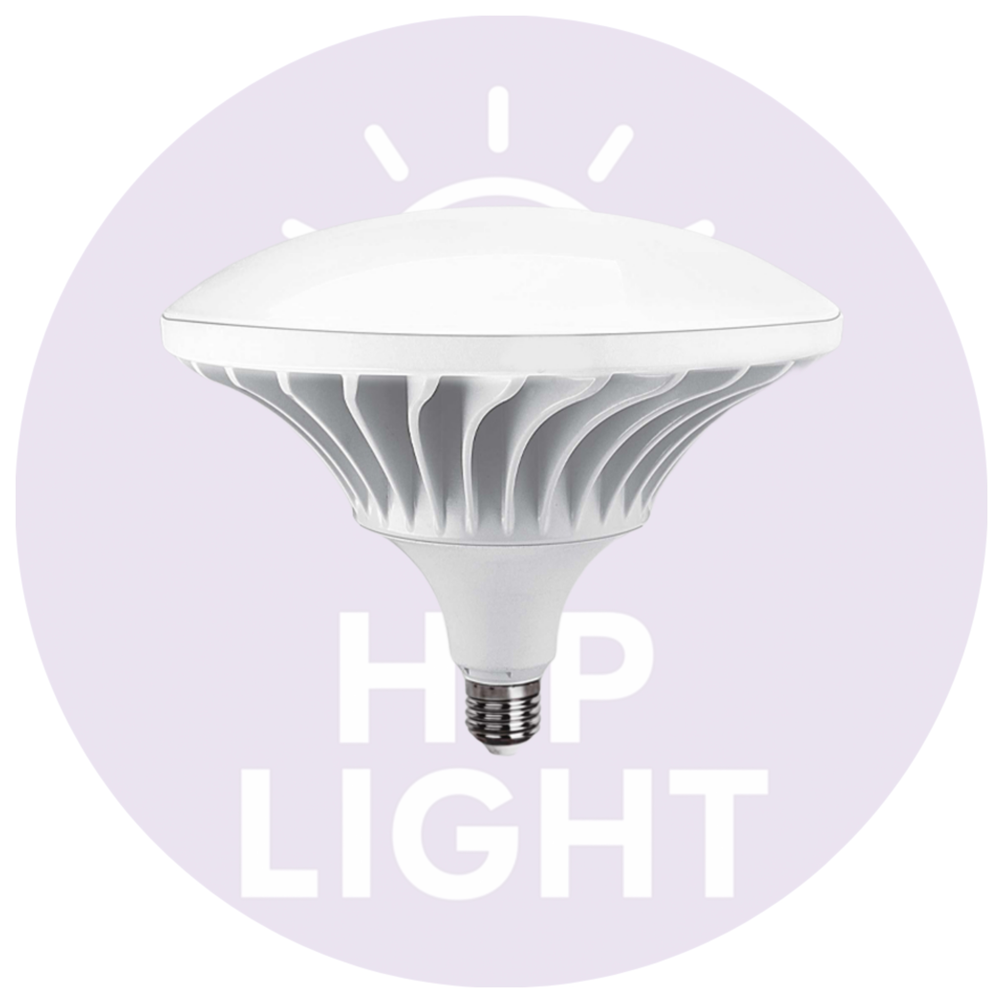 لامپ LED قارچی ۸۰ وات پارس شعاع توس کارتن 12 عددی