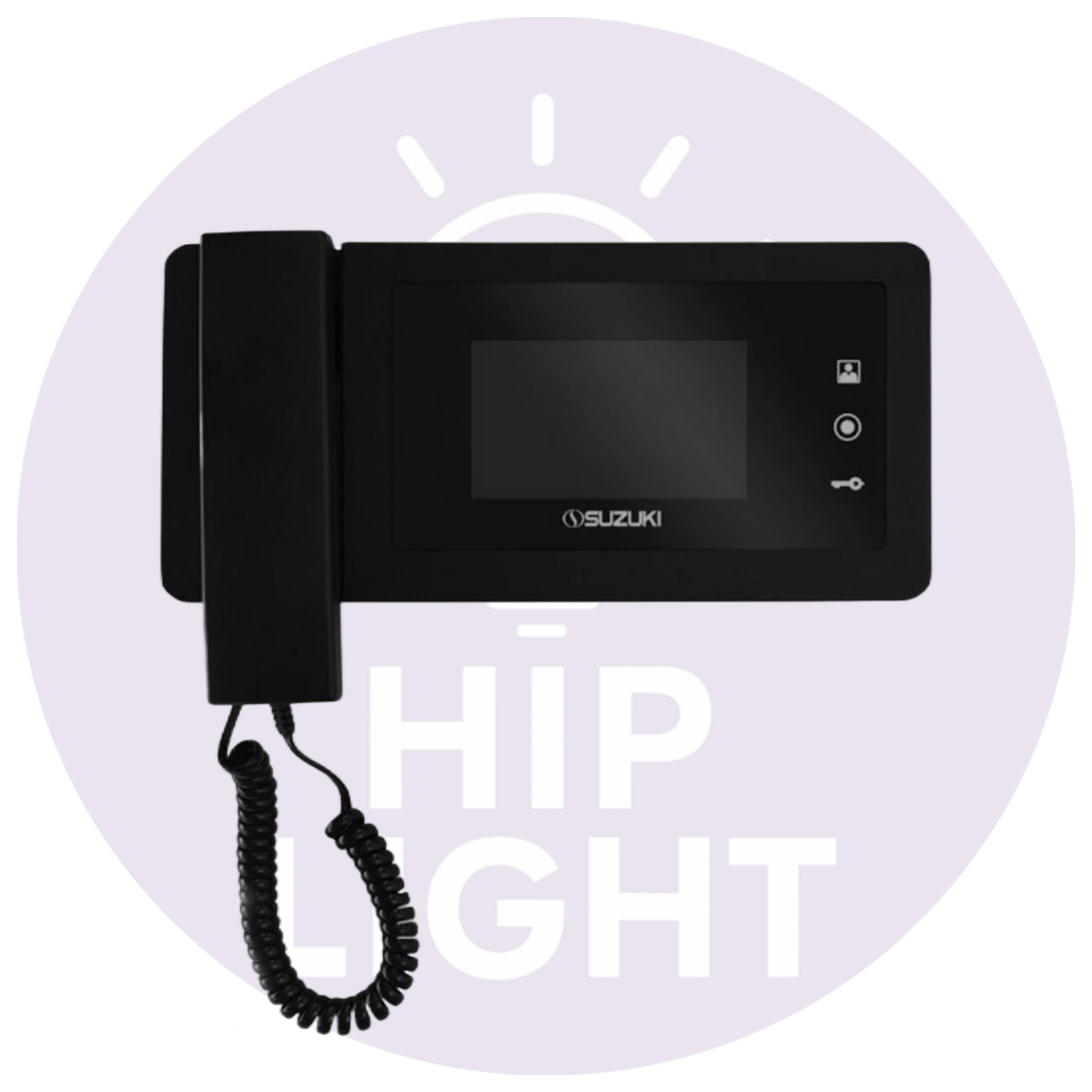 مانیتور آیفون تصویری سوزوکی مدل SZ-415 بدون حافظه ۳.۴ اینچ